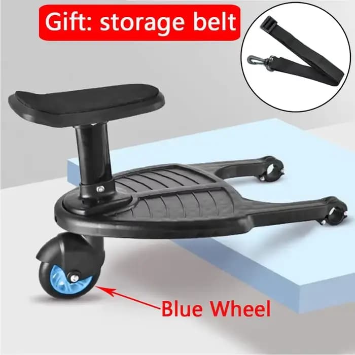 Adaptateur de pédale de poussette pour enfants, accessoire de poussette, remorque auxiliaire pour de