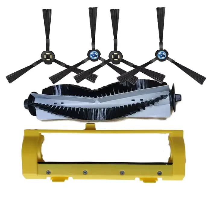 Couvercle de brosse principale à rouleau, brosse latérale pour aspirateur Robot Silvercrest SSR1 SSR