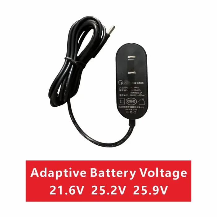 Chargeur de batterie pour aspirateur Midea 21.6V, Eureka/Koblenz/Concept/Grundig/Home Plus/Altitude 