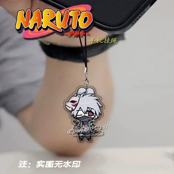 NARUTO – lanière de téléphone portable Uzumaki Naruto, pendentif exquis, accessoires Premium, Collec