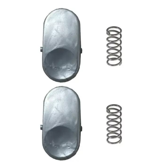 2 Set Silver Tool attrape le bouton godet poussière l'entretien l'aspirateur
