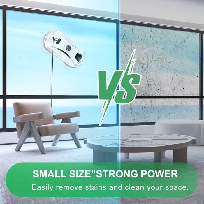 PuRuiKai Robot de nettoyage de vitres à domicile aspirateur de vitres intelligent Machine de nettoya