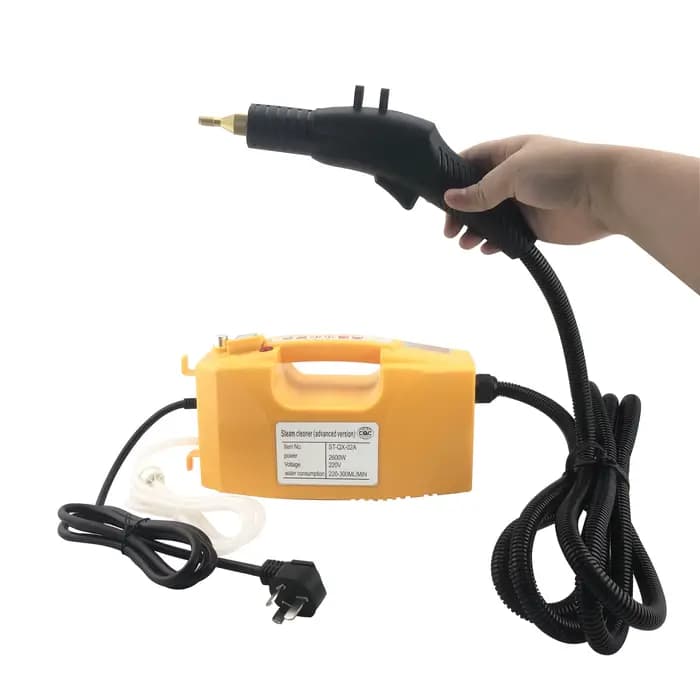 Nettoyeur vapeur multifonctionnel portable mini : modes sec/humide réglables pour un nettoyage domes