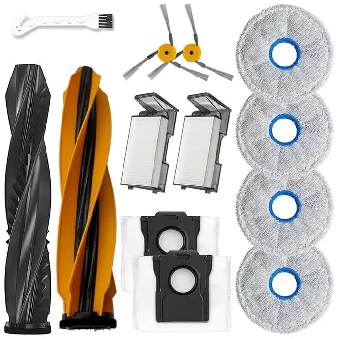 Kit d'accessoires de remplacement A52Q pour Dreame X60 Max Ultra, 1 brosse principale, 2 filtres HEP
