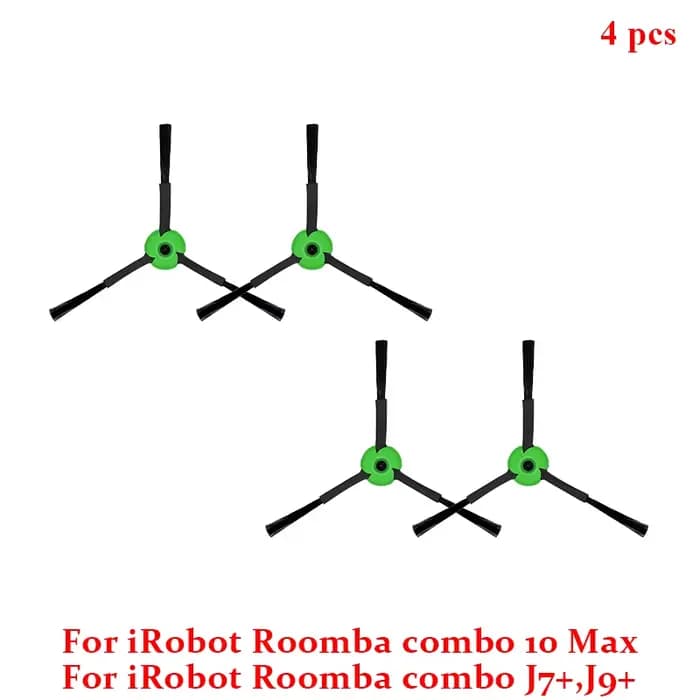 Accessoires pour iRobot Roomba Combo j7 + / j9 + / 10 Max, brosse latérale principale, filtre Hepa, 