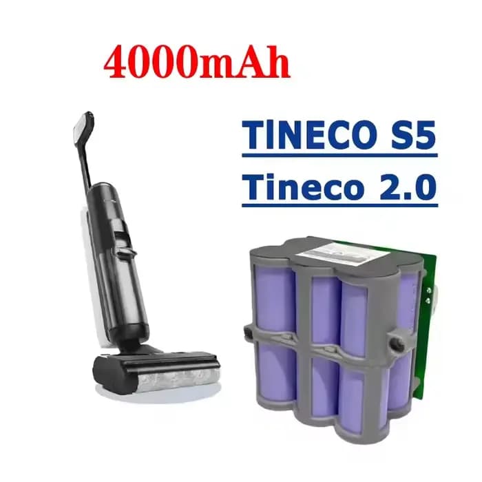 Batterie de remplacement pour Tineco, 21.6V, 6000mAh, FLOOR ONE 2.0 S5 PRO 2 S5 Smart S5, accessoire