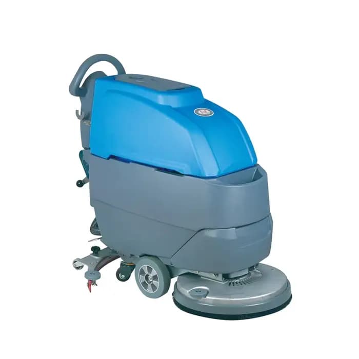 Nettoyeur de sols automatique 550W autopropulsé, machine électrique de nettoyage humide et sec pour 