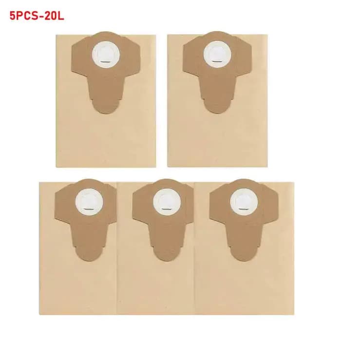 Sacs sous vide humides et secs 20L 30L, 5/10 pièces, pour Einhell BT-VC1250S/BT-VC1250/TC-VC 18/20 L