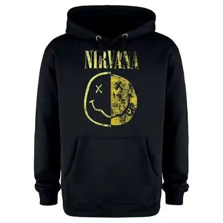 Sweat-shirts Nirvana surdimensionnés unisexe pour les amateurs d'anime, sweat-shirts graphiques spor