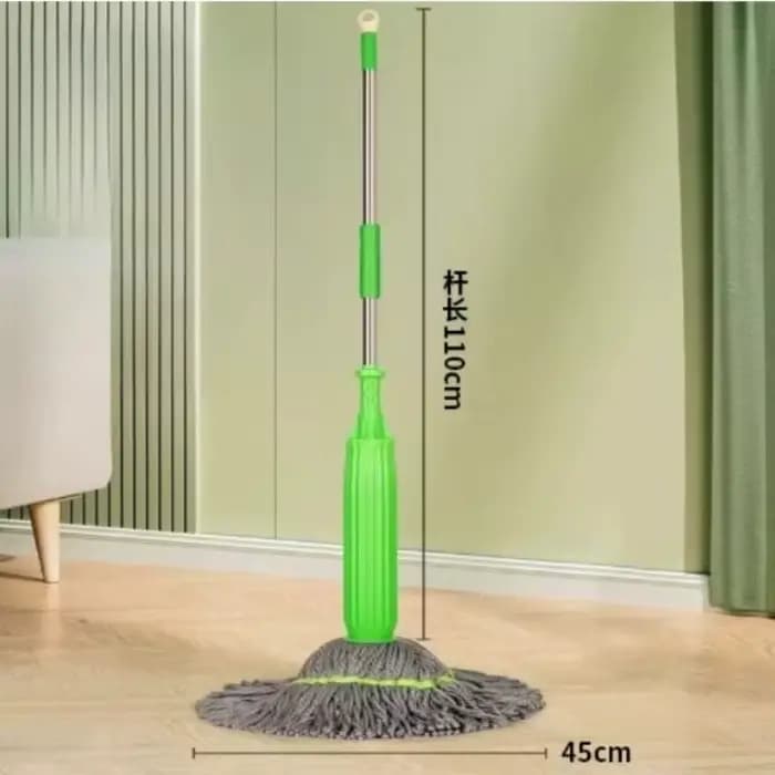 Vadrouille de nettoyage rotative pour la maison, 1 pièce, nettoyant pour sol réutilisable, pour une 