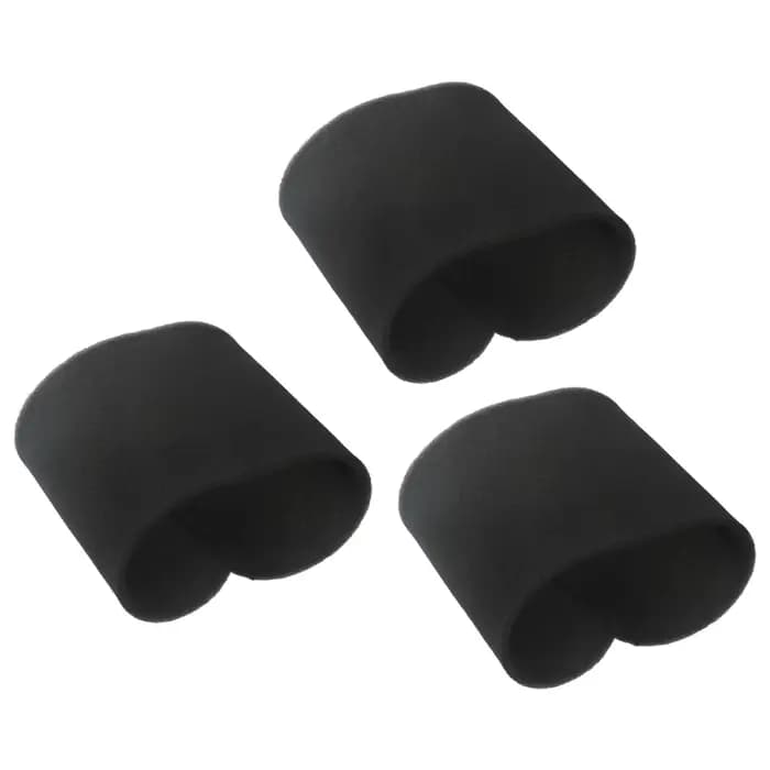 Ensemble de 3 filtres en mousse de remplacement pour aspirateur sec et humide BT, compatible avec VC