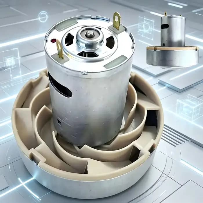Moteur d'aspirateur DC 22,2 V 120 W, micro-souffleur d'air 545 avec roulement à billes intégré, pièc