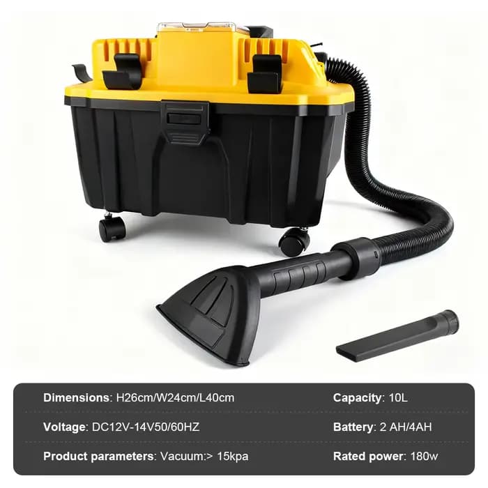Aspirateur sans fil Lithium-Ion sans brosse aspirateur Portable humide et sec aspirateur à haute asp