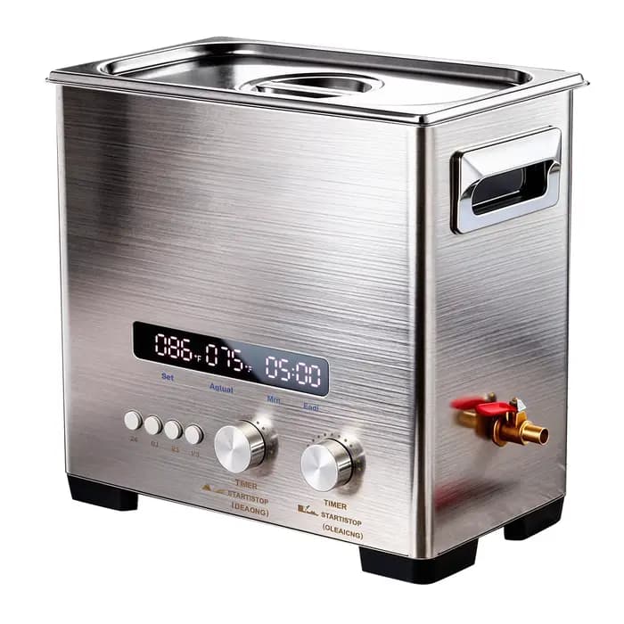Nettoyeur à ultrasons compact 6L 40KHZ, nettoyage professionnel pour lunettes, montres, bijoux et pi