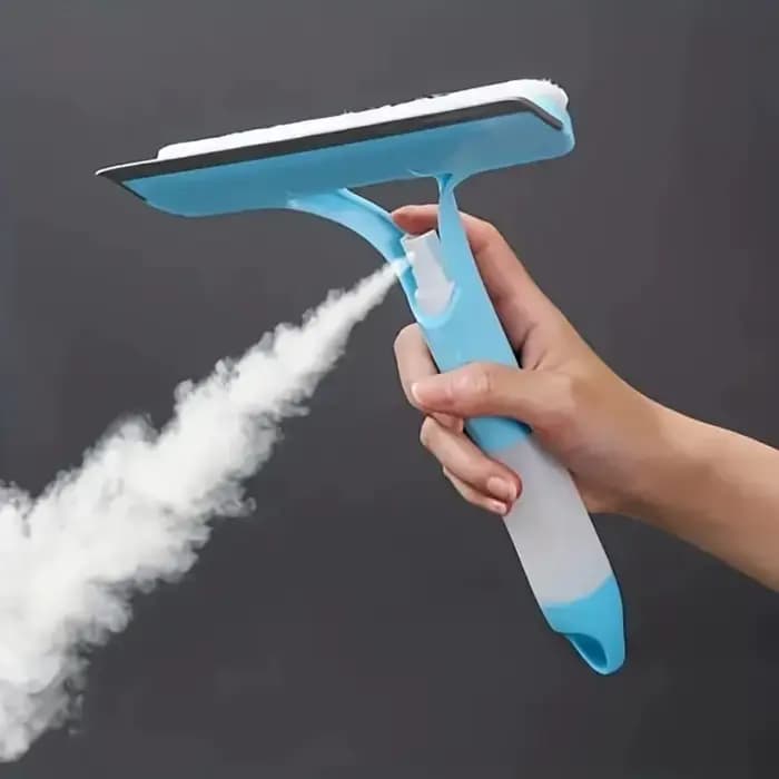 Nettoyant pour vitres multifonctionnel pour usage domestique, équipé d'un arrosoir, combine les fonc