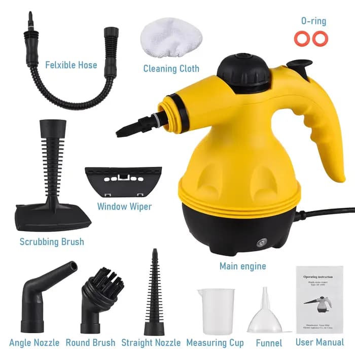 Nettoyeur à vapeur portatif de température de 1000W pour le nettoyage de la hotte de cuisine salle d