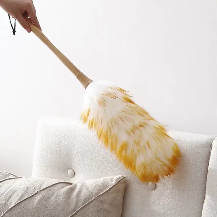 Plumeau en laine évolutif, brosse de nettoyage ménager, nettoyage de voiture, balayage de la poussiè