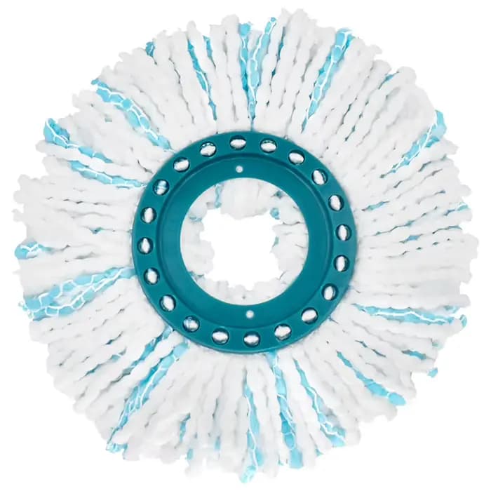 Tête de vadrouille de rechange pour Leifheit Clean Twist Disc Mop/Ergo, Compatible avec le couvercle