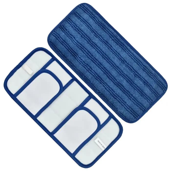 Tampons de vadrouille en microcarence réutilisables pour Swiffer Backing Jet, support et tampon sec,