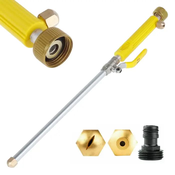 Pistolet de lavage à haute pression, buse en alliage d'aluminium, tuyau, pistolet à eau, outils de n