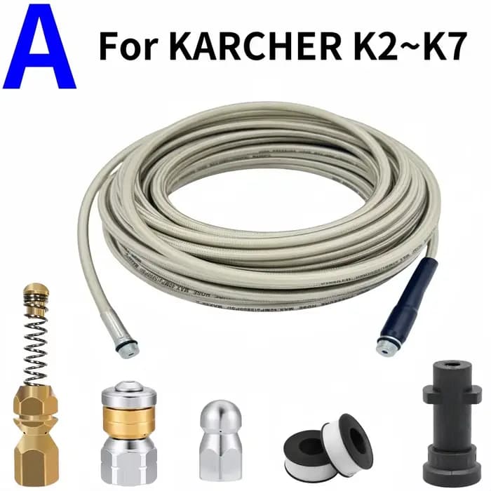 Tuyau de lavage à haute pression pour voiture, buse de lavage, pour K24/2018 ER K2 ~ K7/HD/HDS