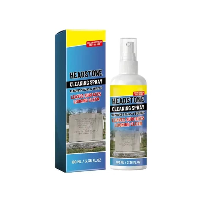 Solution nettoyante douce pour pierres tombales, 100ml, pour éliminer les taches éclaircir les Surfa