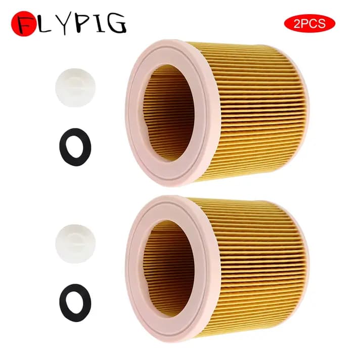 Cartouche de filtre à poussière d'air pour aspirateur sec Karcher, support, MV2, MV3, Wwiches, WD3, 