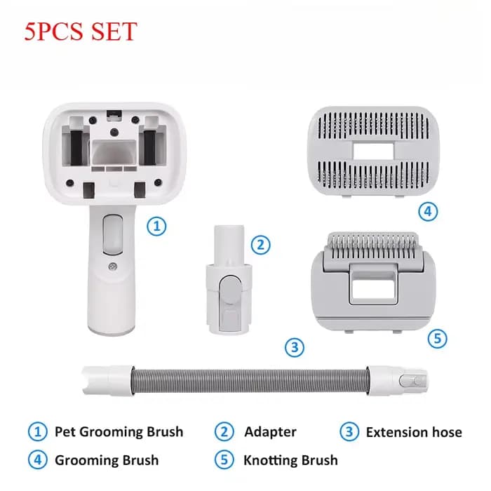 Brosse à cheveux pour chien, fixation sous vide pour Dyson V6 V7 V8 V10 V11 V12 V15, tuyau étendu, o