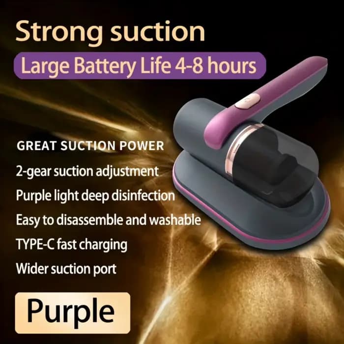 Aspirateur de matelas domestique, Machine de stérilisation aux ultraviolets, petit dissolvant d'acar