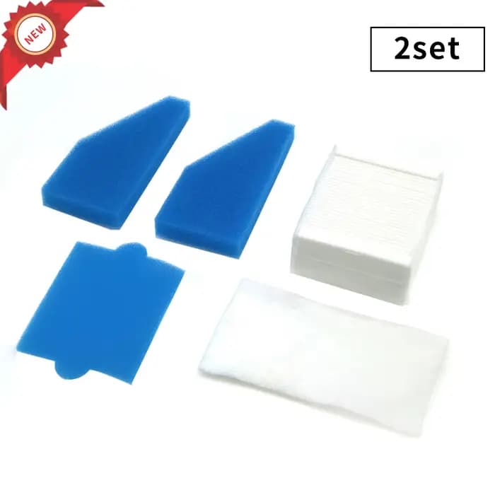 2 jeux de filtres pour aspirateurs, adaptés à Thomas Aqua + Multi Clean X8 Parquet, Aqua + Pet & Fam