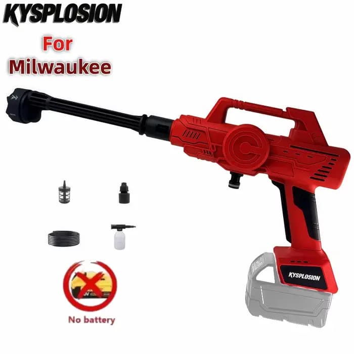Nettoyeur haute pression portable, pistolet de lavage haute pression, pulvérisateur pour jardin et l