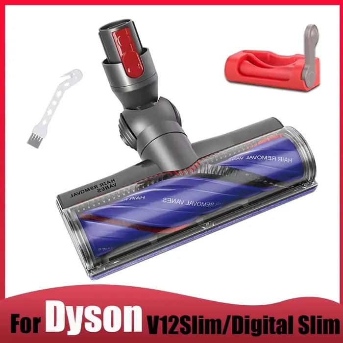 Pour Dyson V12/V10 Slim/Digital Slim, tête de brosse à entraînement direct anti-emmêlement, forte as