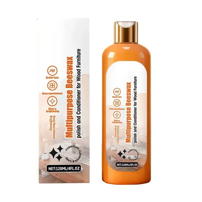 Conditionneur de bois pré-taches 120ml, Nettoyant brillant, Cire, Restaurateur de finition bois, Net
