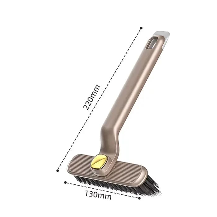 Brosse rotative de nettoyage de fentes en forme de V, brosse de sol pour carrelage, salle de bains, 