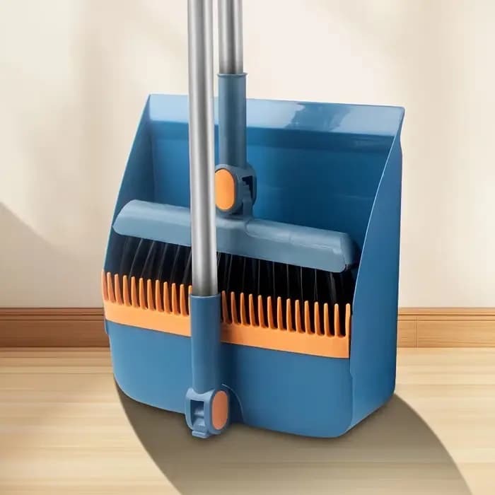 Ensemble balai et pelle magnétique pliables et rotatifs 2-en-1, outil de nettoyage domestique léger