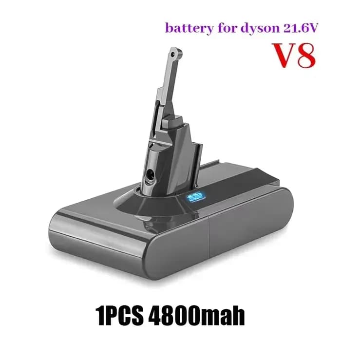 100% nouveau pour Dyson V8 21.6V 12800mAh batterie de remplacement pour Dyson V8 absolu sans fil asp