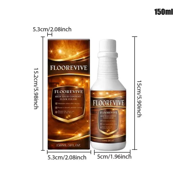 Agent de polissage pour réparation de sols 150ml – Nettoyant brillant haute performance, éliminateur