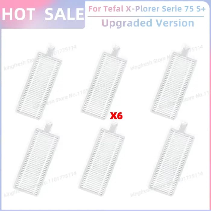 Compatible avec (Rowenta X-plorer Série 65+, 75S RR8577WH, 75S+ RG8597W/RR8587WH/RR8585, Tefal X-Plo