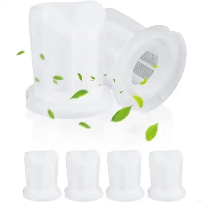 6 Filtre d'aspirateur pack Filtre longue durée du filtre à vide en plastique Remplacement l'aspirate