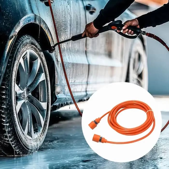 Tuyau d'eau Flexible résistant aux torsions, tuyau d'eau remplacement pour nettoyeur à pression pour