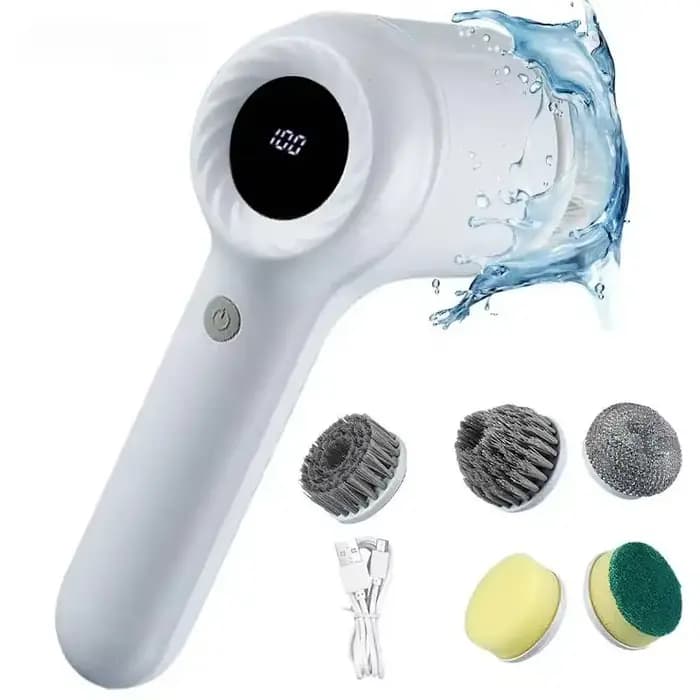 Brosse de nettoyage électrique Brosse de nettoyage rotative électrique Brosse de nettoyage sans fil 