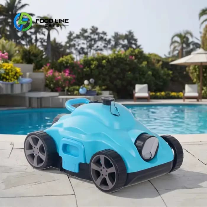 Aspirateur de piscine portable sans fil OEM personnalisé, batterie au lithium, poignée en plastique,