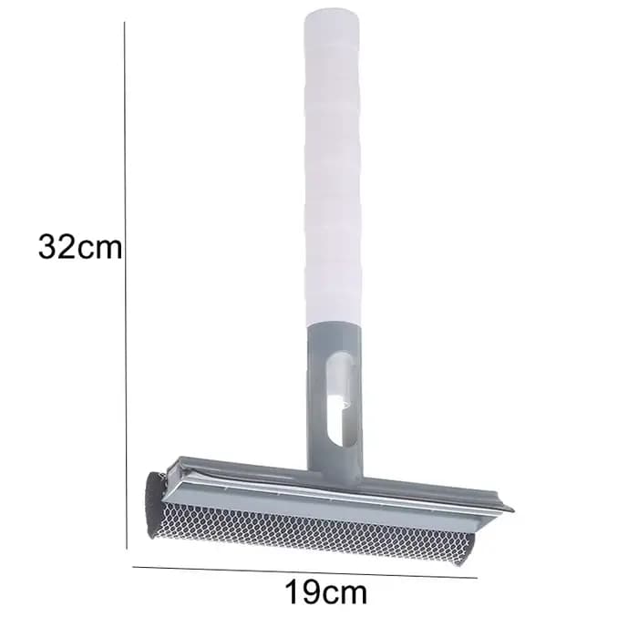 Brosse de nettoyage de vitres 3 en 1, essuie-glace pour salle de bain, miroir, fenêtre avec Spray, n
