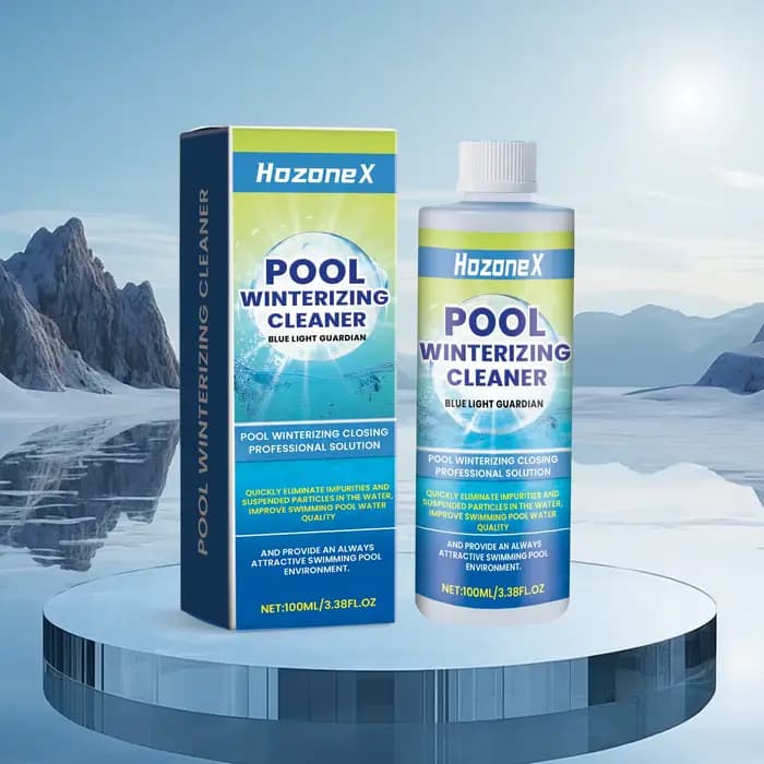 Nettoyant pour piscine hivernale, améliore la clarté de l'eau, prévient la turbidité, fraîcheur dura
