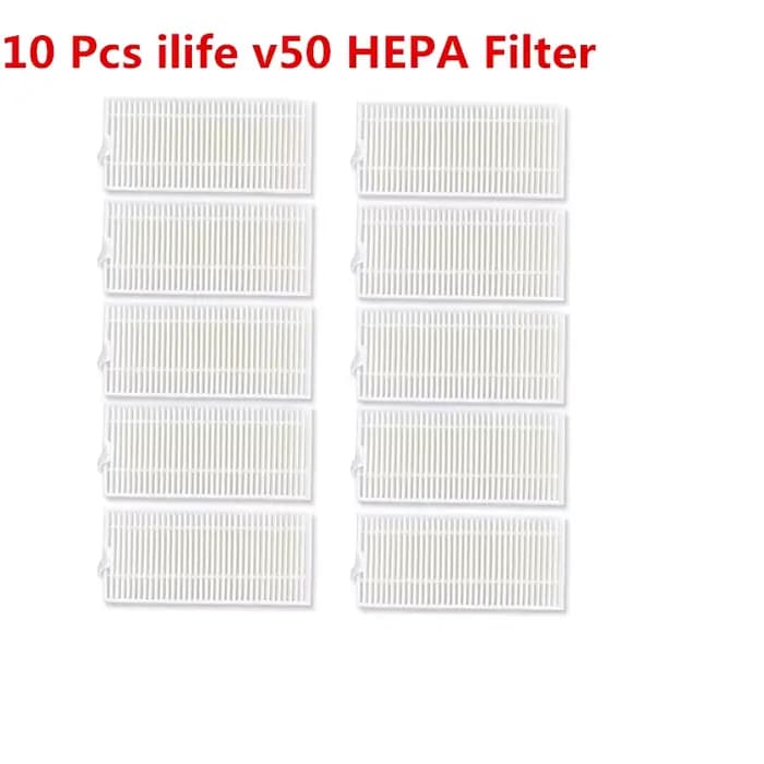 Filtre HEPA pour aspirateur ilife v50, 10 pièces