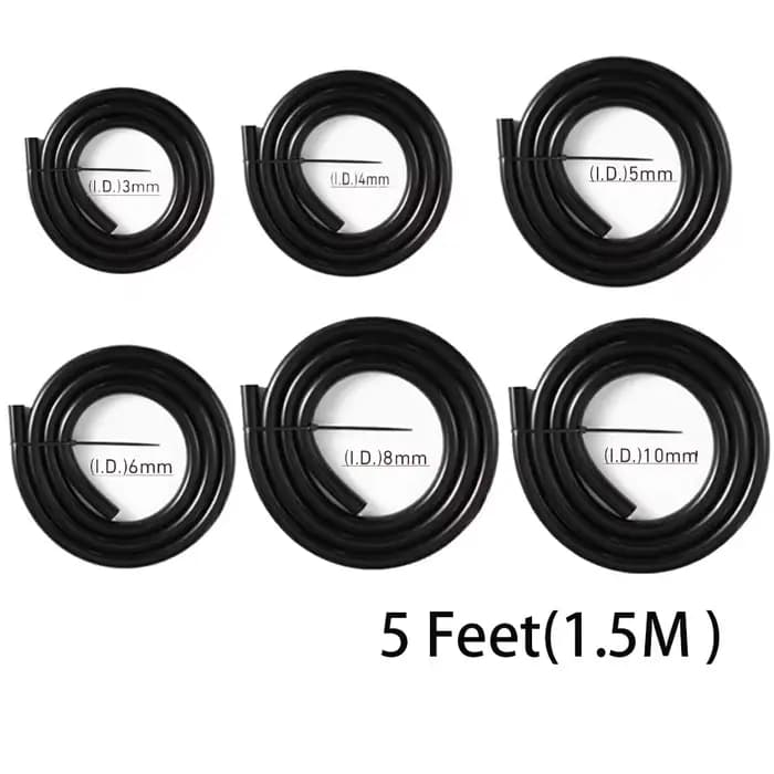 Tuyau en Silicone sous vide 3mm 4mm 5mm 6mm 8mm 10mm, Valve de décharge d'air, Tube de ligne Turbo B
