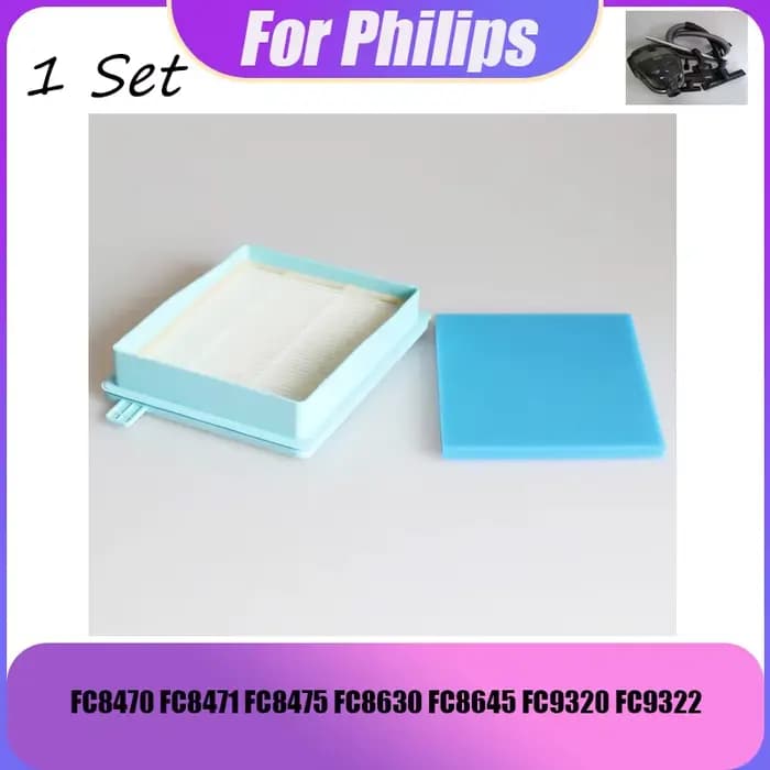 Aspirateur de remplacement Philips avec filtre hepa, 1 pièce, FC8470 FC8471 FC8475 FC8630 FC8645 FC9