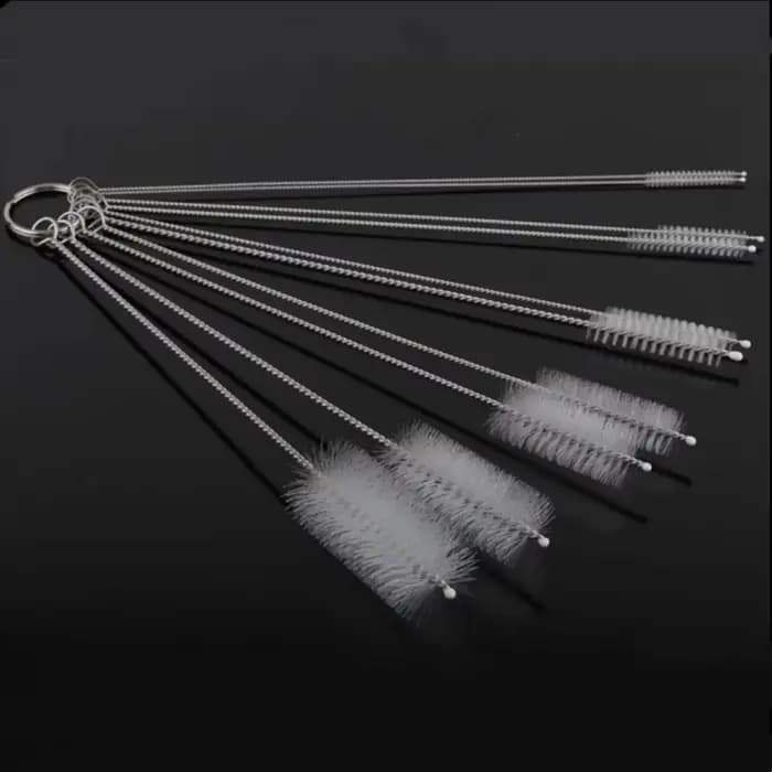 Brosses de nettoyage de bouteilles, 10 pièces, brosse de nettoyage multifonctionnelle en paille réut