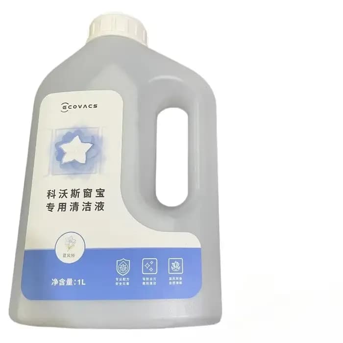 Solution de nettoyage originale 1L, nettoyeur Ecovacs Winbot W2 pro/W1S 1 bouteille, adapté aux acce