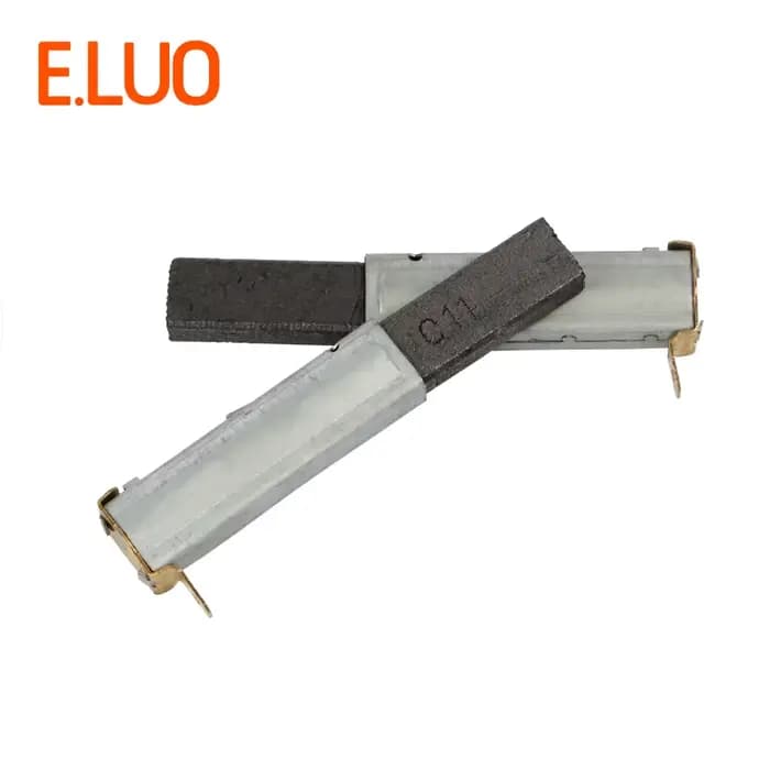 Brosse en carbone pour moteur d'aspirateur, 75x10x6mm, 2 pièces, haute qualité, pièces d'aspirateur 